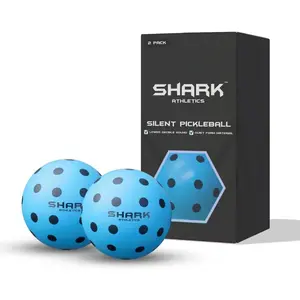 Indoor Practice Foam Pickleball Training Balls Soft & Silent Pickleball Balls 2-Pack
