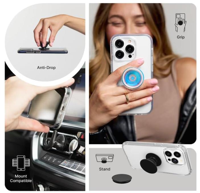 PopSockets Phone Grip with Expanding Kickstand, Adhesive Grip, Animal PopGrip - Its a Moood