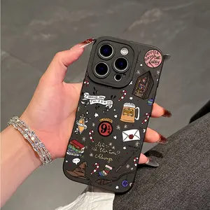 Cool anime style case, for iPhone 17 PRO MAX and iPhone 16 15 14 13 12 11 PRO MAX PLUS and mini 16E 17 AIR Series, anti-drop, soft TPU back cover.
