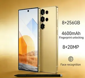 S25 Ultra Unlocked 5G Android 14 Smartphone.12GB+512GB,6.99" HD Display,68MP+108MPCam,7800mAh, Dual Card, Built-in Pen, FaceUnlock, , Case & Protector