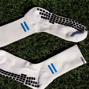 Premier Edge Honduras Flag White Grip Socks