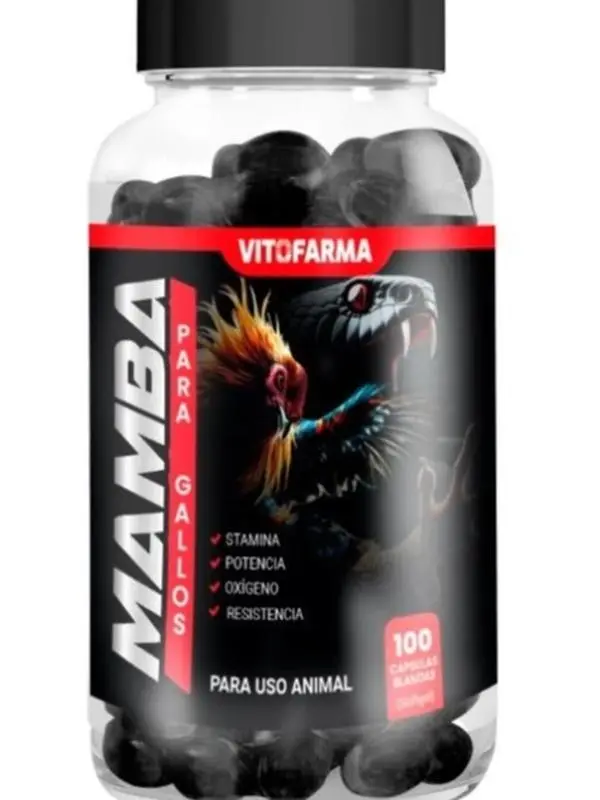 Vitofarma Mamba Stamina Potency Supplement 100 Capsules Chicken