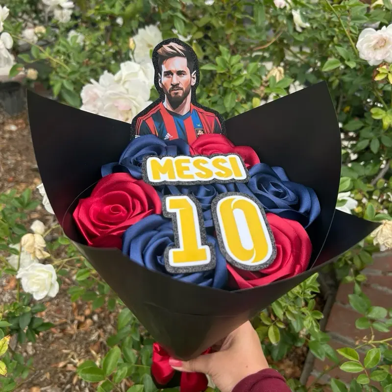 Soccer player bouquet Soccer player bouquet