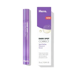 Hero Dark Spot Correct Spot-Fading 15% Vitamin C plus Hyaluronic Acid Serum, 10mL