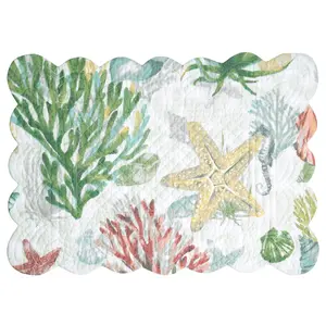 13" x 19" Shellwood Sound Placemat Set of 6 byValerie