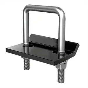 Auto Universal Trailer Damper U-Bolt, Heavy-Duty Anti-Rattle Stabilizer Hitch Tightener Lock Down Tow Clamp, Trailer Couplings