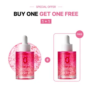 Overlaps Pink Desert Ectoin Glow Serum for Glow-Aging & Radiant Skin, Brightening Serum with Ectoin, Niacinamide & TXA, Lightweight Non-Sticky Korean Skincare for Uneven Tone & Dull Skin, 1.01 fl. oz.