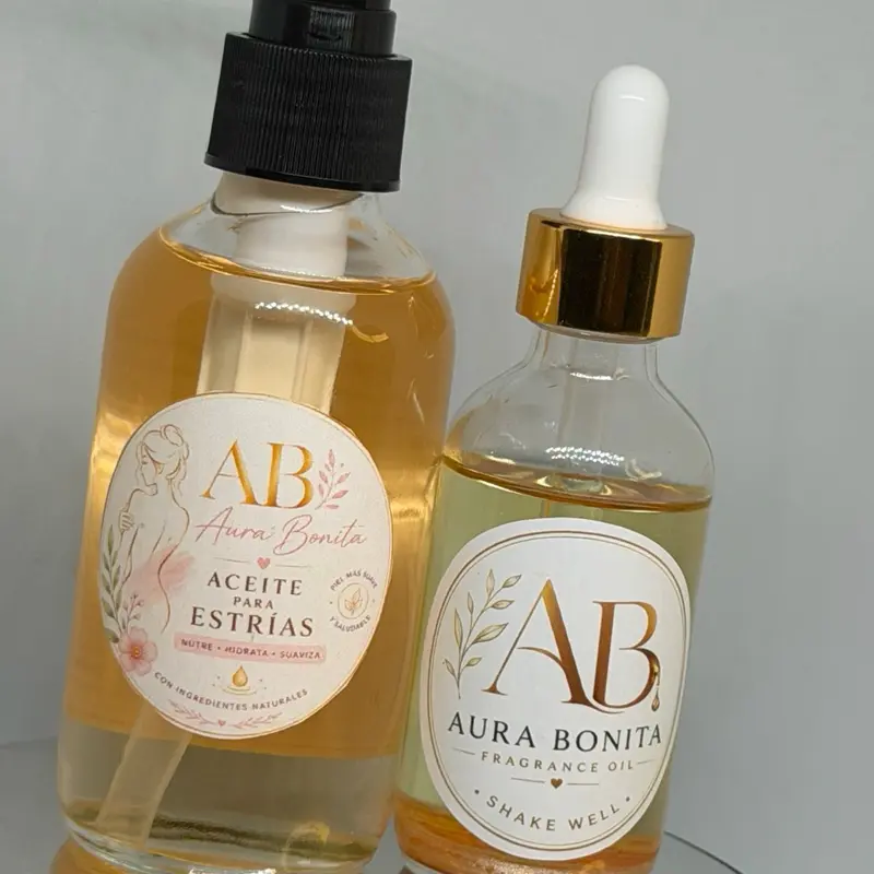 Aura Bonita Body Oil Duo – Stretch Mark Oil & Body Oil