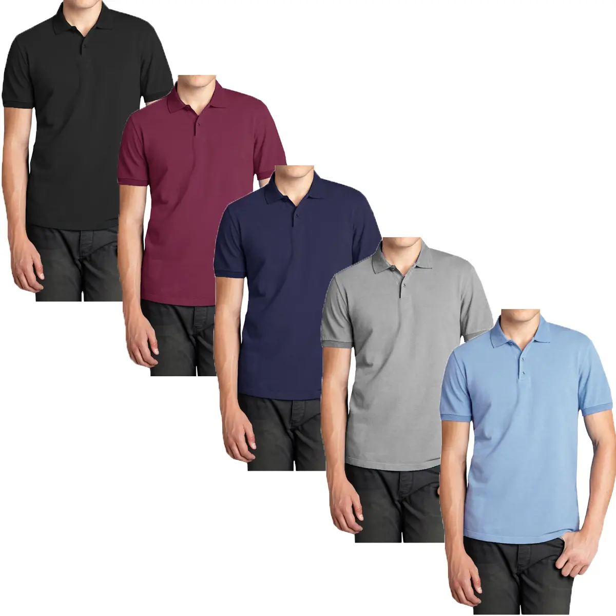 Men's Trendy Multi Pack Short-Sleeve Classic Pique Polo Shirts, Resort Wear, Friend and Unique Style, Effortless Style, Resort Wear and Friend, ModernStyle, EverydayLook, TrendyLook, EssentialBasics, VersatileWear
