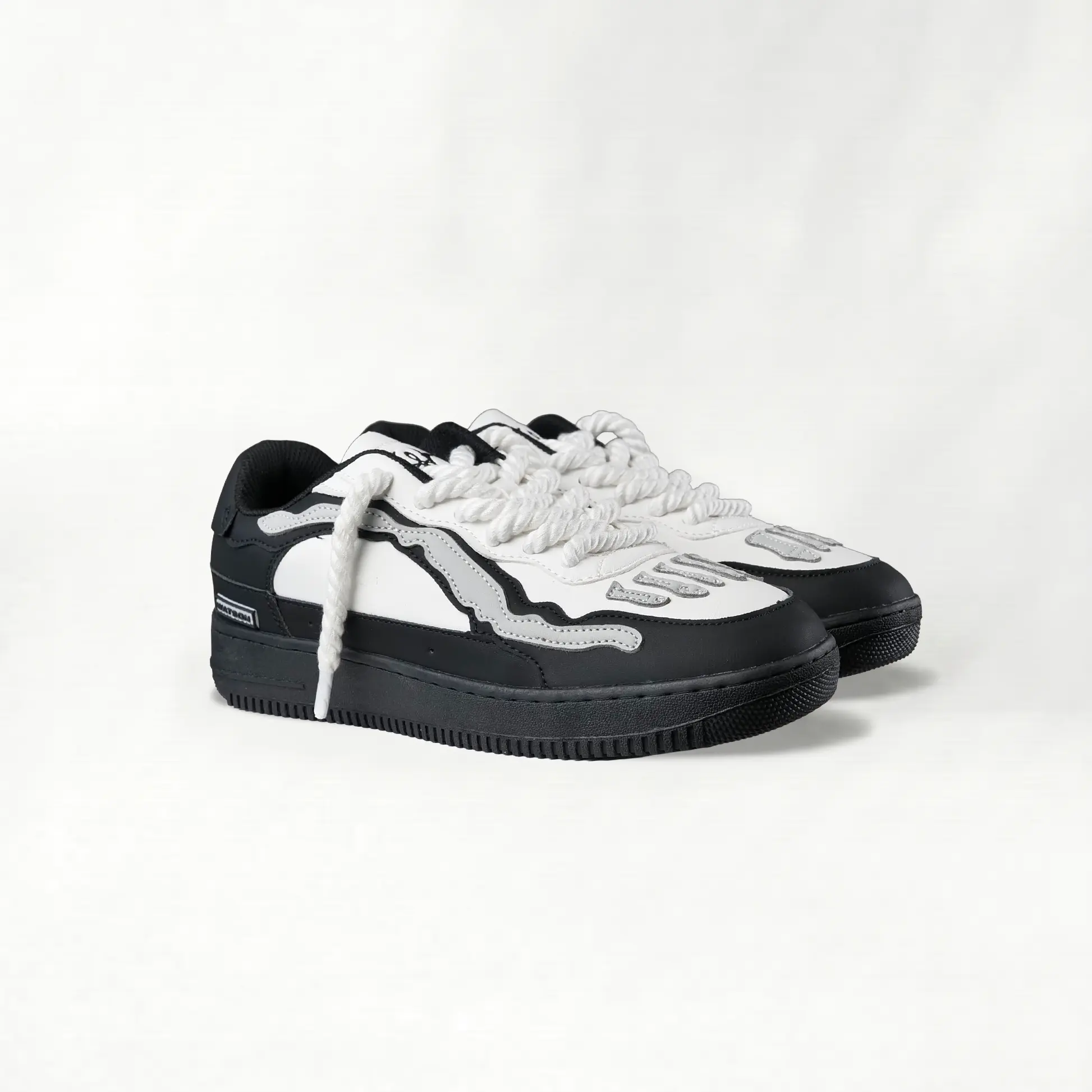 WATSON BONES Tuxedo Casual Sports Shoes, Comfortable Footwear for Walking, Versatile Casual Shoe