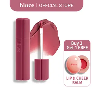 [hince Official] NU BLUR tint - Creamy Velvet Matte Lip Tint with Soft-Focus Blur Finish, Airy Whipped Mousse Texture, Lightweight Buildable Korean Lip Stain, Non-Drying Long-Lasting Color