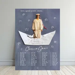 Conan Gray Wishbone World Tour 2026 Poster1 ( Unframe)