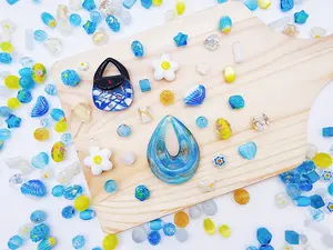 [US Shop Exclusive] Pure Liuli - Elegant & Sparkling Charms for DIY Jewelry & Accessories