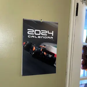 2024 F1 Wall Calendar, Formula 1 2024 Calendar, F1 Valentines Gift