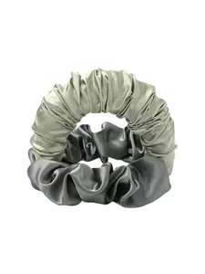 No Heat Curling Sleep Scrunchie for Hair, Wavy Curly Scrunchies, Satin Pillow Scrunchie, Velvet Material, Comfortable No Heat Ponytail Holder, Fashionable Hair Accessories