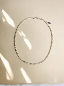 Minerva Chain Necklace - Silver