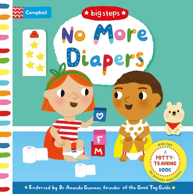 No More Diapers: A Potty Time Book by Campbell Books (Board Book)