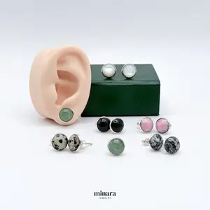 MINARA 950 Silver LENTEJITAS Earrings