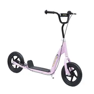 Pink Adjustable Height Kick Scooter for 5-12 Yrs Kids, Lightweight, Non-slip Footplate, Big Wheels, Rear Brake, Safety Features, Baby & Toddler Essentials (Girls' Fashion Scooter)