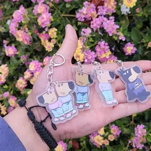 Chill guy / Chill Girl keychain