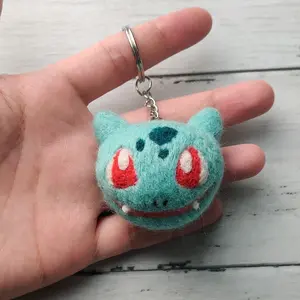 Bulbasaur Needlefelt Keychain