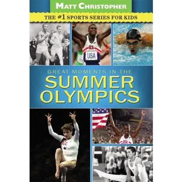 USED Book - Great Moments in the Summer Olympics by Christopher, Matt (Paperback) - english