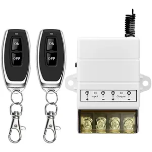 VONVOFF Remote Control  12V,Low  DC12V/24v 30A  Remote Relay  Kit with 328ft Long Range for Pump,Lights,Fan, , Systems Roller Lind Door, etc