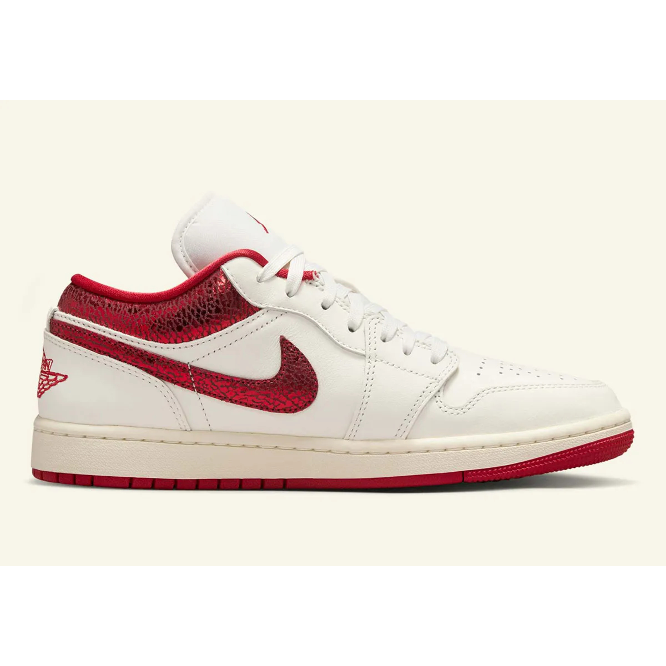 Nike Air Jordan 1 Low Ruby HJ9338-106 Women's Fashion Shoes New