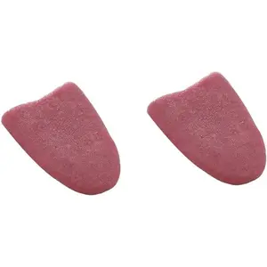 2 Pcs Realistic Fake Tongue Gross Jokes Prank Magic Tricks Fashion Processing Halloween Stretchable Tongue Toys Magicians Props Tricks Gag Toys and Practical Jokes