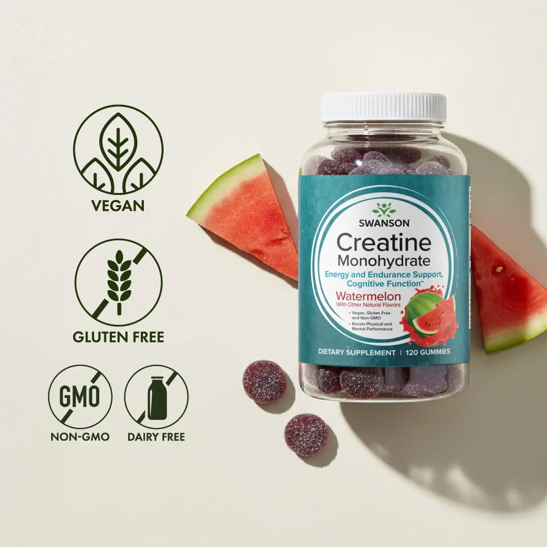 Creatine Monohydrate Gummies - Watermelon Creatine Monohydrate Gummies - Watermelon
