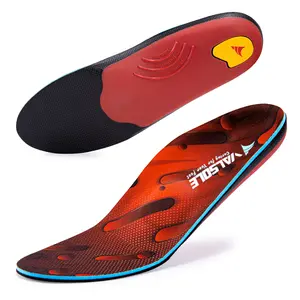 VALSOLE Standing All Day Insoles for Nurses & Service Workers | 250+ Lbs Heavy Duty Arch Support, Plantar Fasciitis Relief Orthotics for Work Boots & Shoes