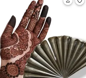 Organic Henna for EID Original Product with Polished Finish, Ideal for Various Occasion