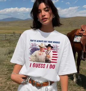 I Guess I Do Lonesome Dove 4th of July Tee Shirt, You've Always Got YourFunny Old Movie Independence Day T-Shirt