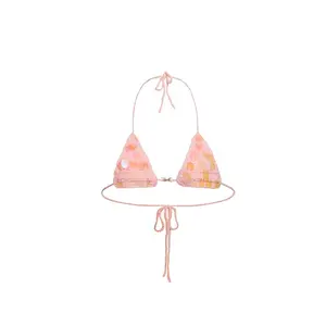 Lani Sequin Crochet Bikini Top
