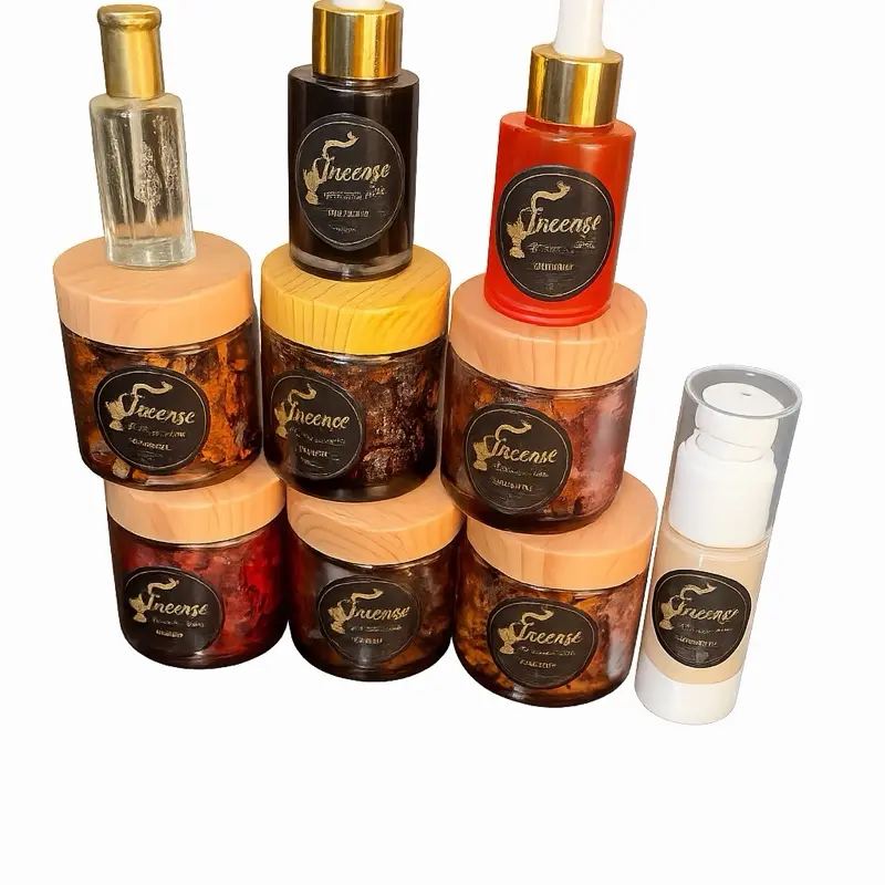 Complete set of Bakhoor Incense Fragrance nontoxic home refresh Aroma Gift Scented Perfume