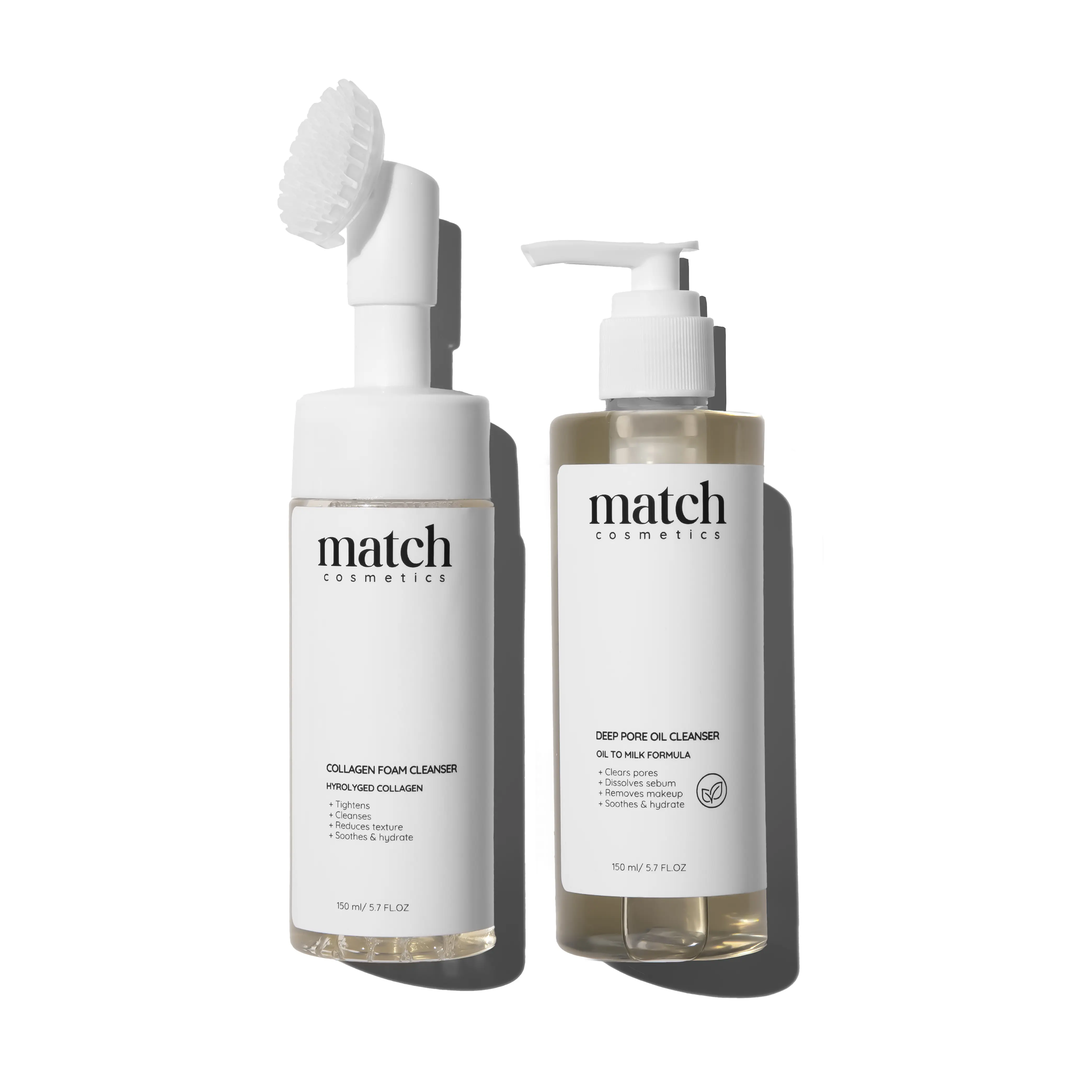 Double Cleanser Duo - Facial Cleanser for Skincare - Effective Cleansing Formula for All Skin Types