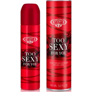 Cuba Too Sexy For You Women's Eau de Parfum (EDP) Spray Perfume - 3.4 fl oz Atomizer Women's Fragrance, Boxed Perfumed Fragrance, New in Canister