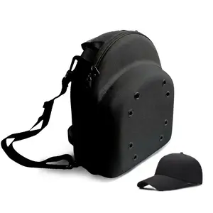 Crush-Proof Hat Organizer Box - Travel Storage Case for Baseball Caps & Visors, Dustproof Large Size Hat Keeper