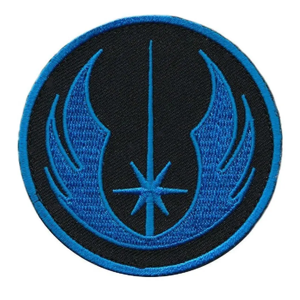 Jedi Order Iron on Sew on Patch (BLU)