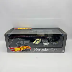 Hot wheels Diorama Mercedes-Benz Set of 4