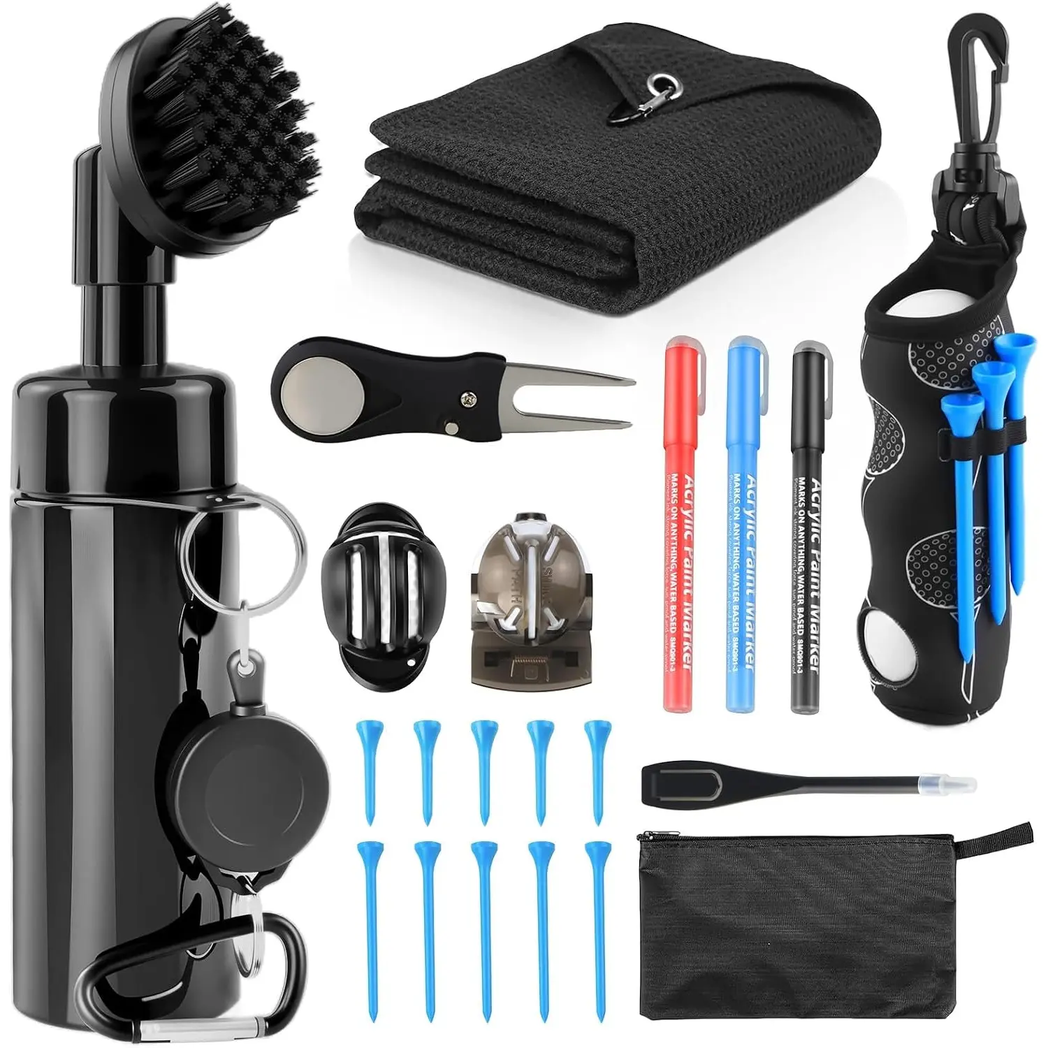 21-Piece Golf Essentials Kit