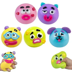 Curiosities Smushers Dog Face Swap Squishy Soft Moldable Cute Slow Rise Relaxing Sensory Fidget Relief Anxiety Stress Fun Desk Accessory for Adults