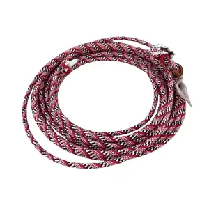 27ft Kids Western Cowboy Lariat Rope, Beginner Rodeo Training Lasso for Ranch Practice
