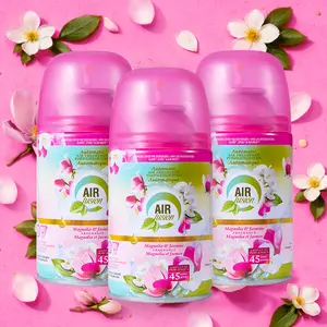 AIR FUSION Bathroom Odor Control Air Freshener Spray 5 Oz 3 Pack Fresh Floral Fruity Scents Easy Use Hand or Dispenser Compatible