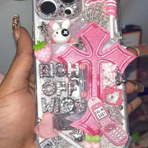 Chrome Heart Rich Off Wigs Junk Phone Case for Cellphones - Accessories