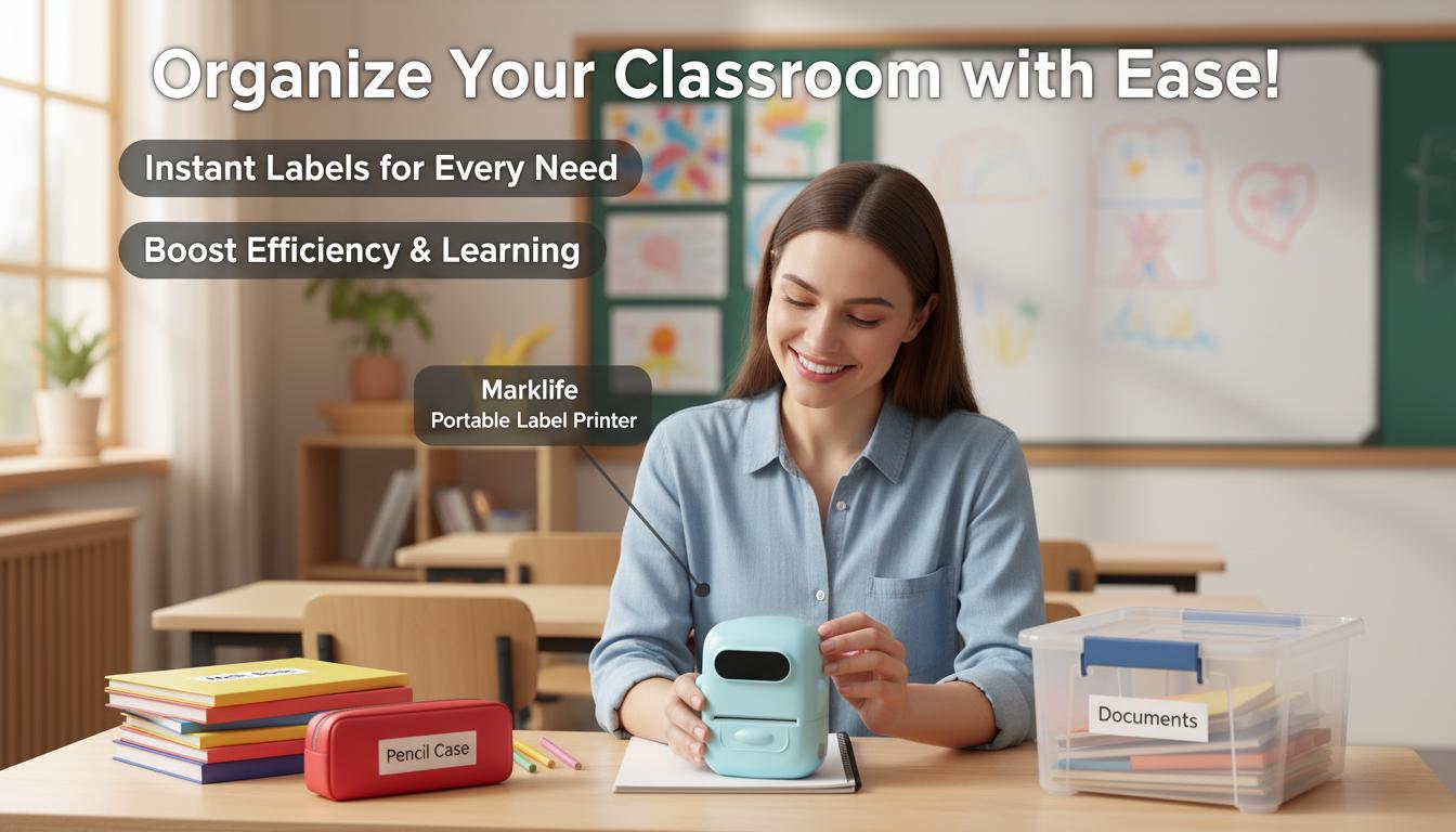 P50 Label Maker, label printer, portable wireless printer, Bluetooth supported, suitable as a Valentine's Day gift for loved ones and partners, Super Bowl