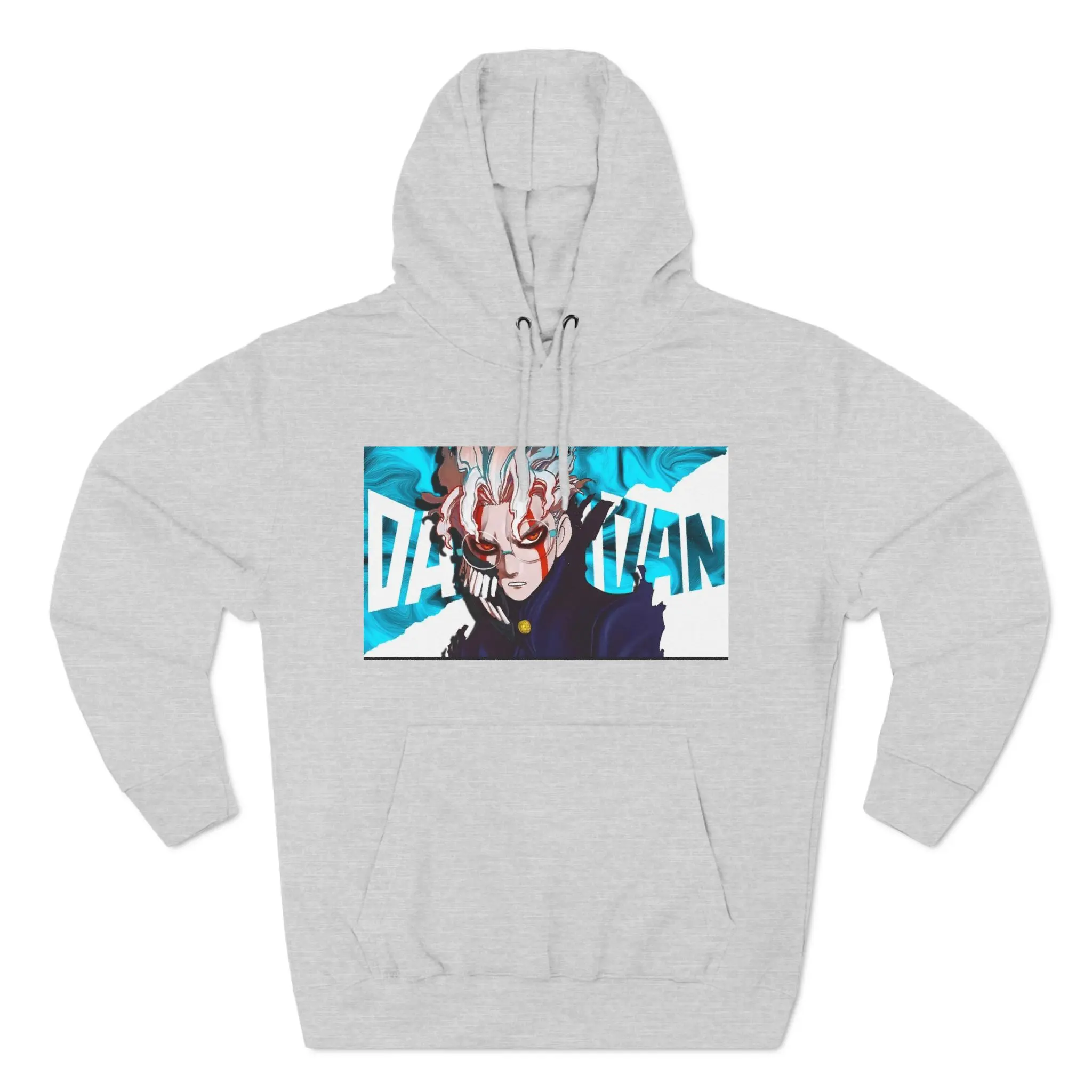 Dandadan Three-Panel Fleece Hoodie