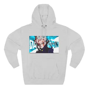 Dandadan Three-Panel Fleece Hoodie