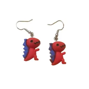 Dinosaur earrings