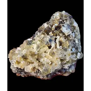 Fluorite- Honey Bear Pocket, Diana Maria Mine, Frosterley, Weardale, Co. Durham,  England, sku 4001-4001